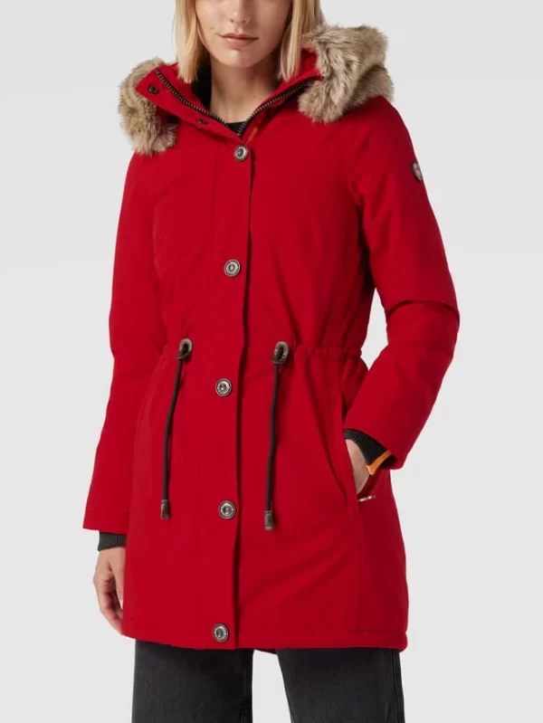 Wellensteyn Parka Mit Label-Applikation Modell ‘WOLKENLOS’ – Rot 5