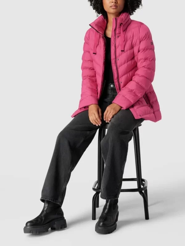 Fuchs Schmitt Steppjacke Mit Seitlichen Eingrifftaschen – Pink 1