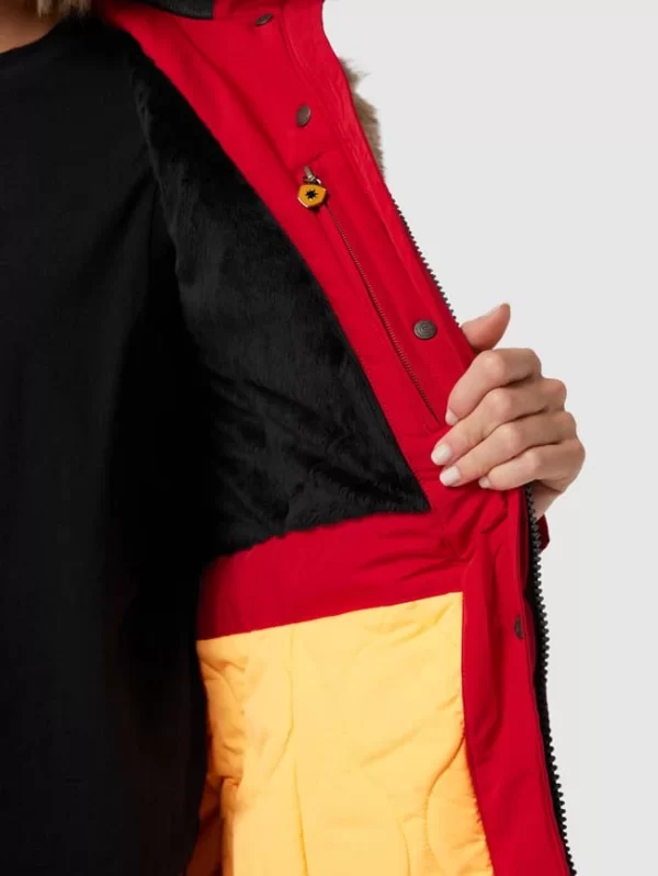 Wellensteyn Parka Mit Label-Applikation Modell ‘WOLKENLOS’ – Rot 7
