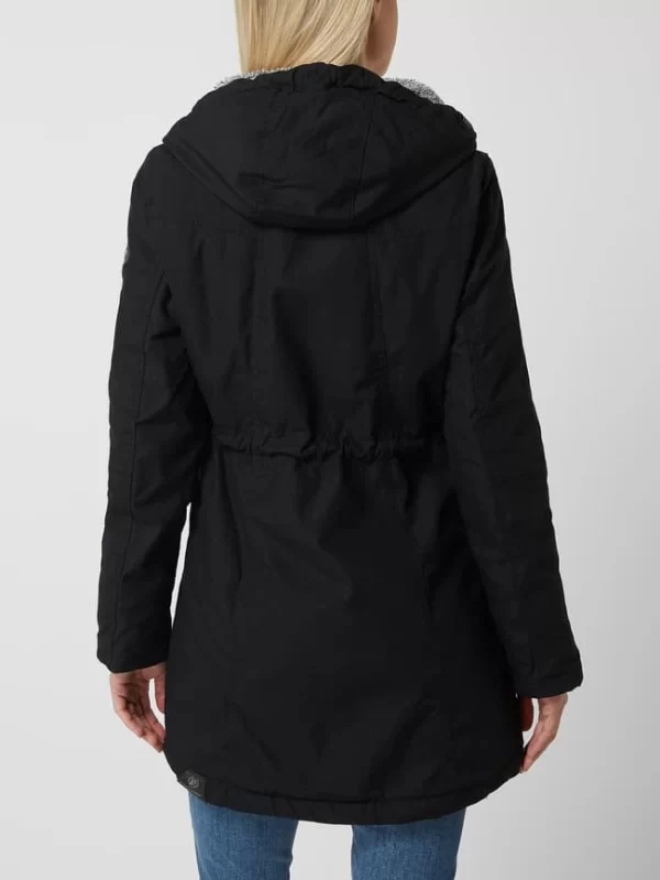 Ragwear Parka Mit Baumwoll-Anteil Modell ‘Elsie’ – Schwarz 6