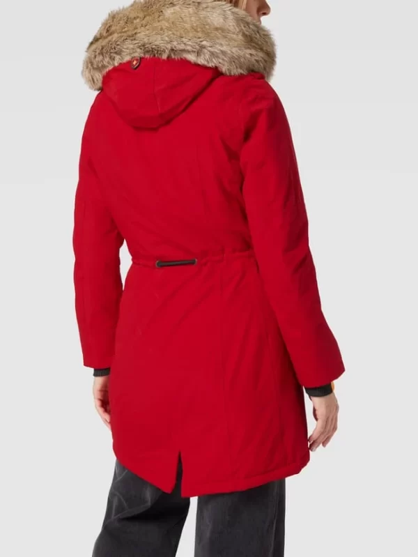 Wellensteyn Parka Mit Label-Applikation Modell ‘WOLKENLOS’ – Rot 6