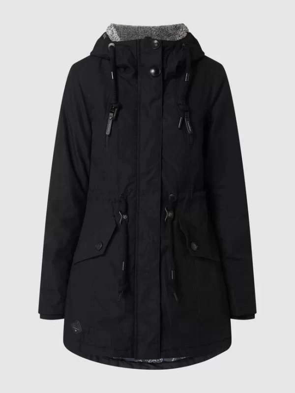 Ragwear Parka Mit Baumwoll-Anteil Modell ‘Elsie’ – Schwarz 3