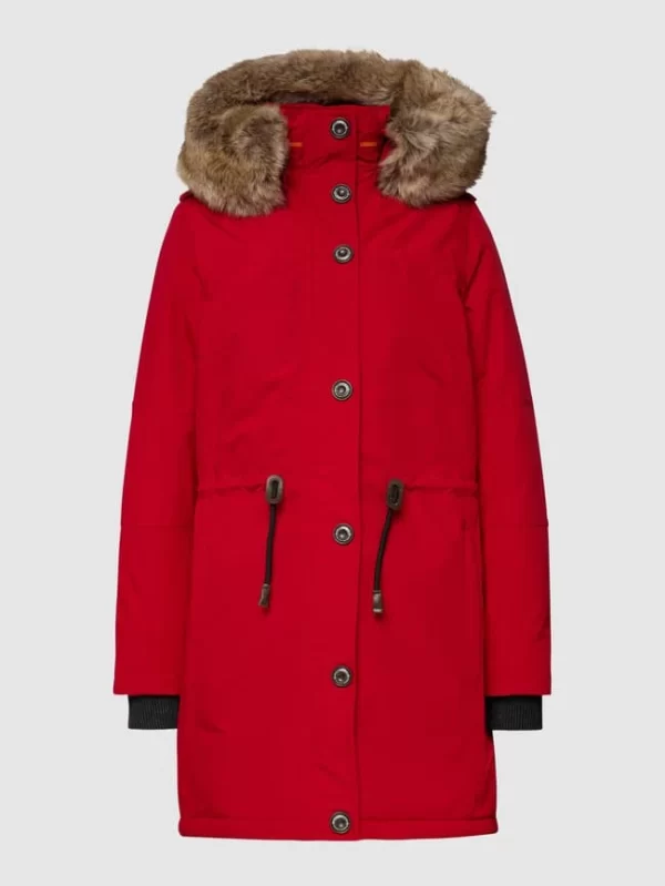 Wellensteyn Parka Mit Label-Applikation Modell ‘WOLKENLOS’ – Rot 3