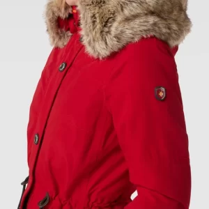 Wellensteyn Parka Mit Label-Applikation Modell ‘WOLKENLOS’ – Rot 13