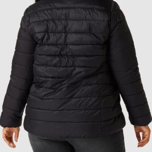 KAFFE Curve PLUS SIZE Steppjacke Mit Stehkragen Modell ‘KCLORANA’ – Schwarz 15